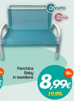 Franzy's Panchina Baby in textilene offerta