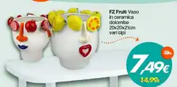 Franzy's FZ Fruit Vaso in ceramica dolomite offerta