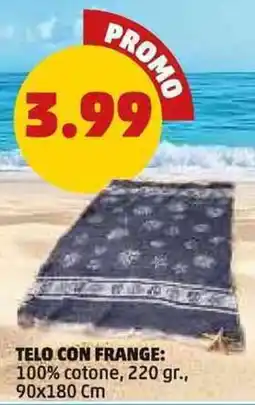 PENNY Telo con frange offerta