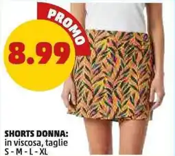 PENNY Shorts donna offerta