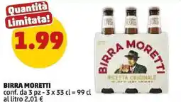 PENNY Birra MORETTI offerta