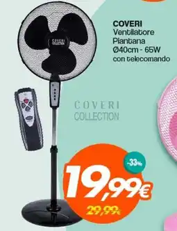 Franzy's COVERI Ventilatore Piantana con telecomando offerta