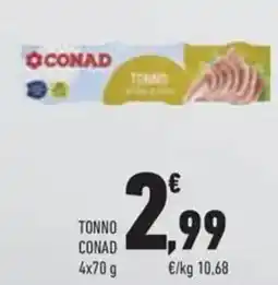 Conad Tonno CONAD offerta