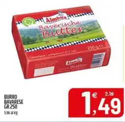 Ard Discount Almbua burro bavarese offerta