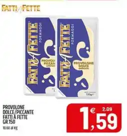 Ard Discount Provolone dolce/piccante FATTI A FETTE offerta