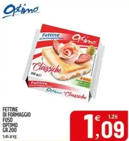 Ard Discount Fettine di formaggio fuso OPTIMO offerta