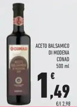 Conad Aceto balsamico di modena CONAD offerta