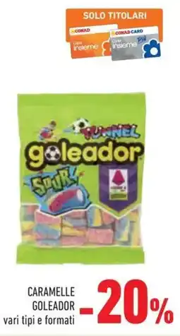 Conad Caramelle GOLEADOR offerta