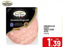 Ard Discount Mortadella igp a fette TERRE E TESORI offerta