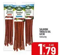 Ard Discount Salamini tirolesi XXL offerta