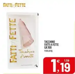 Ard Discount Tacchino FATTI A FETTE offerta