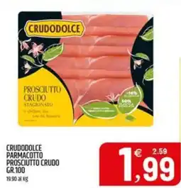Ard Discount Crudodolce parmacotto prosciutto crudo offerta