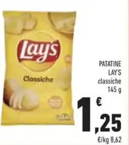 Conad Patatine lay's classiche offerta
