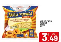 Ard Discount Anelli di cipolla surgelati SWORD offerta