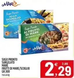Ard Discount Sugo pronto surgelato mare frutti di mare/scoglio offerta