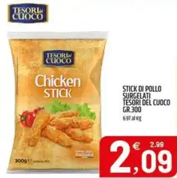 Ard Discount Stick di pollo surgelati TESORI DEL CUOCO offerta