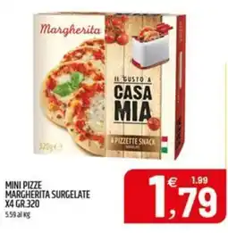Ard Discount Mini pizze margherita surgelate offerta