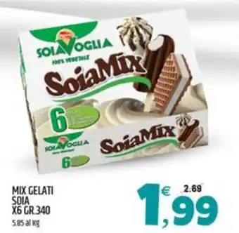 Solavoglia mix gelati soia x6
