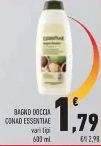 Conad Bagno doccia CONAD ESSENTIAE offerta