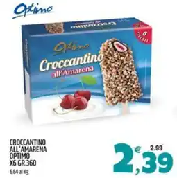 Ard Discount Croccantino all'amarena OPTIMO offerta