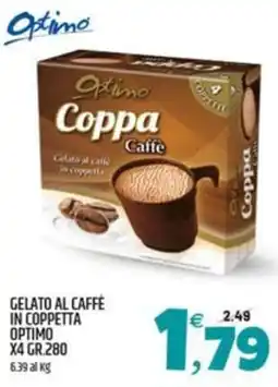 Ard Discount Gelato al caffè in coppetta optimo x4 offerta