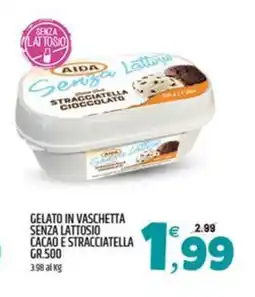 Ard Discount Gelato in vaschetta senza lattosio cacao e stracciatella offerta