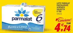 Ard Discount Parmalat latte parzialmente scremato offerta