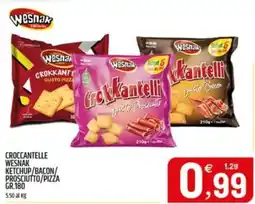 Ard Discount Croccantelle wesnak ketchup/bacon/ prosciutto/pizza offerta