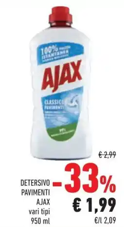 Conad Detersivo pavimenti AJAX offerta