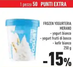 Conad Frozen yogurteria merano yogurt bianco offerta