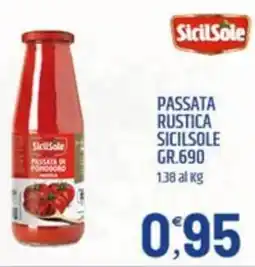 Ard Discount Passata rustica SICILSOLE offerta