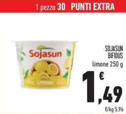 Conad Sojasun bifidus limone offerta
