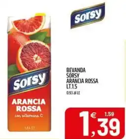 Ard Discount Bevanda sorsy arancia rossa offerta
