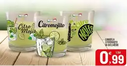 Ard Discount Candela citromoto in bicchiere offerta