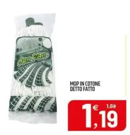 Ard Discount Mop in cotone detto fatto offerta