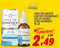 Ard Discount Siero viso antietà lenitivo e rigenerante tale of essence acido ialuronico offerta