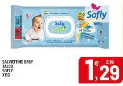 Ard Discount Salviettine baby talco SOFLY x110 offerta