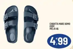 Ard Discount Ciabatta mare uomo eddy mis.41-46 offerta