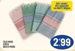 Ard Discount Telo mare fouta beach mood offerta