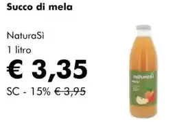 NaturaSì Succo di mela NaturaSì offerta
