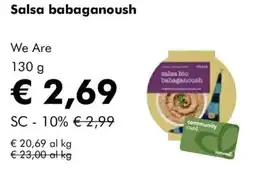NaturaSì Salsa babaganoush We Are offerta