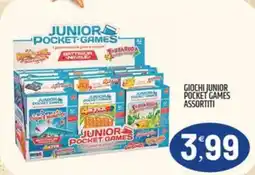 Ard Discount Giochi junior pocket games offerta