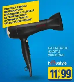 Ard Discount ASCIUGACAPELLI HOUSTYLE MOD.BY5920 offerta