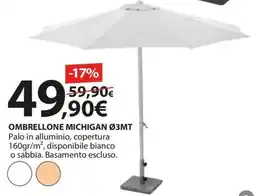Kreo Brico e Casa Ombrellone michigan ø3mt offerta