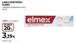 Coop Linea dentifrici ELMEX offerta
