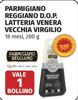 Coop Parmigiano reggiano d.o.p. latteria venera vecchia VIRGILIO offerta