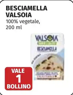 Coop Besciamella VALSOIA offerta