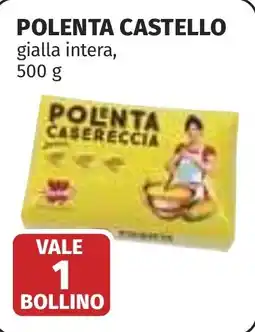 Coop Polenta castello gialla intera offerta