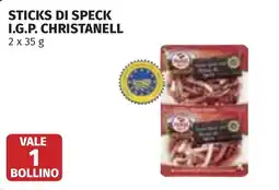 Coop Sticks di speck I.G.P. CHRISTANELL offerta