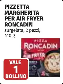 Coop Pizzetta margherita per air fryer RONCADIN offerta